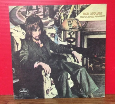 Vintage Rod Stewart 33 1/3 RPM LP Records Each Sold Separately - Image 1 of 4