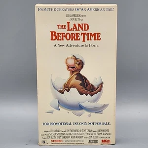RAR - DAS LAND VOR DER ZEIT VHS Kassette MCA 1989 Pizza Hut Promo seltener Schuber - Bild 1 von 9
