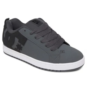 ZAPATOS DC COURT GRAFFIK DK GRIS - NEGRO - BLANCO 300529 GBW PARA HOMBRES REINO UNIDO TALLA 8 - 13 - Imagen 1 de 6