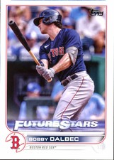 2022 Topps Bobby Dalbec Baseball Future Stars Insert Boston Red Sox MLB #7 Base