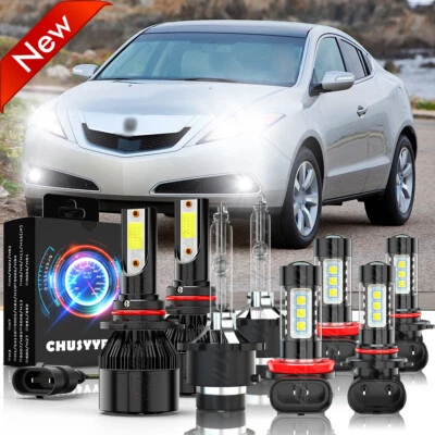 Kit de faros antiniebla DRL delanteros LED HID para Acura ZDX 2010-2013 -8 piezas Foto 1 de 4