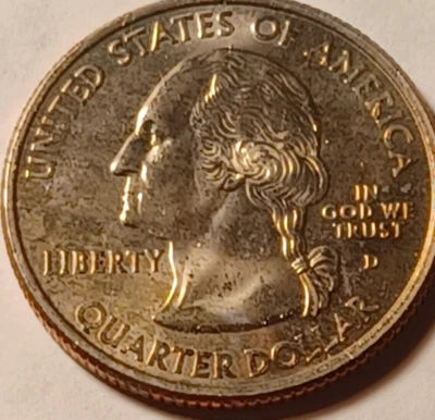 Virginia 2000 D Washington Quarter Errors Both Sides Uncirculated RARE Coin - Image 1 of 4