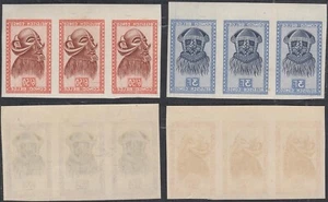 Congo Belga 1949 - Estampillada sin montar o nunca montada Bel. Cat. No: 288 A+ 291 A. Tira de 3.(EB) AR-01788 - Imagen 1 de 1