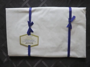 New Wamsutta Supercale Plus Long Twin Fitted Sheet WHITE Percale Non Iron - Picture 1 of 3