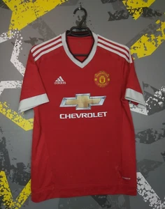 Manchester United Jersey 2015 2016 Home MEDIUM Shirt Adidas AC1414 ig93 - Picture 1 of 11