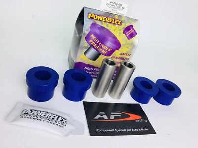 KIT 2 BOCCOLE POWERFLEX FIAT 500 ABARTH 595 695 PANDA FORD KA  ANTERIORI - Immagine 1 di 2