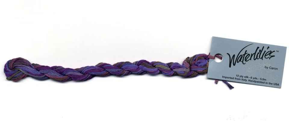 Waterlilies by Caron - 1 Skein of Amethyst #006 - Image 1 of 1