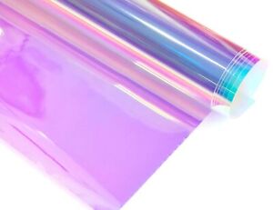 Colorful Glass Decorative Film Rainbow Effect Window Tint for Home Party Decor