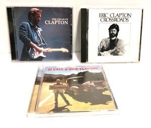 CD's Eric Clapton Crossroads JJ Cale The Cream of Clapton 3 CDs Excellent Cond - Picture 1 of 7