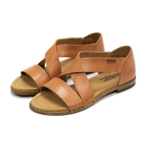 NUEVOS Pikolinos Mujer Zapatos de Verano Puntera Abierta Cuero de Algar Sandalias Planas Ligeras - Imagen 1 de 27