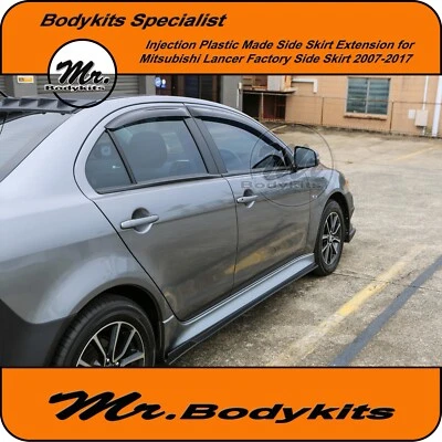 Mr. Side Skirts Extension For Mitsubishi Lancer Factory Side Skirt 07-17  CJ/CF - image 1 of 4