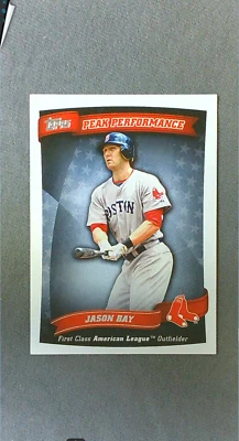 2010 Topps Peak Performance #62 Jason Bay Red Sox - Image 1 of 2