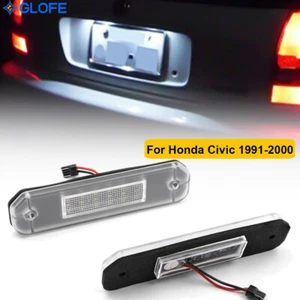 Conjunto de 2 luces LED de matrícula para Civic 92-00 hatchback cupé 92-95 - Imagen 1 de 12