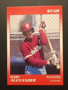 1990 Star Reading Phillies Gary Alexander #2