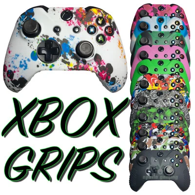 Protective Performance Rubber Skin Case Cover Grips For Xbox One Controllers - Image 1 of 4