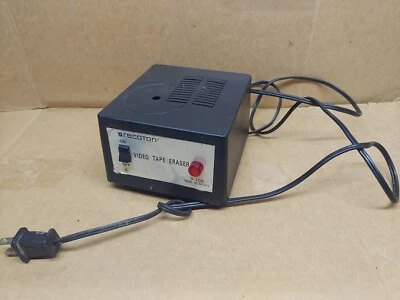 Borrador de cinta de video Recoton V-106 vintage SIN PROBAR Foto 1 de 4