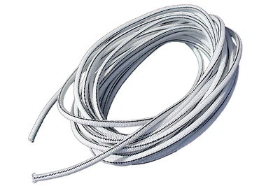 PM USA 1/4" x 25' Bungee Cord Shock Cord Bungie Cord Marine Grade Stretch Cord WHT