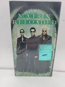 Matrix Reloaded VHS Sealed Watermarks RARE - Picture 1 of 15