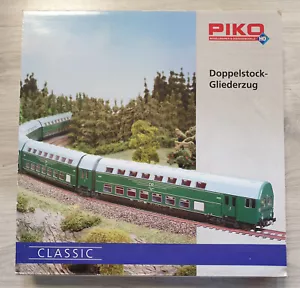 Piko 53120 Doppelstock-Gliederzug Set 5-tlg. DR RARITÄT - Bild 1 von 13