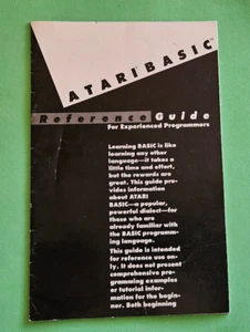 Atari 400/800 Basic Reference Guide Booklet for Experienced Programmers 1984 - Picture 1 of 2