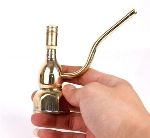Metall Transparent Wasserpfeife Dose Waschabschnitt Rauchen Tabakpfeife Zigarettenpfeife - Bild 1 von 6
