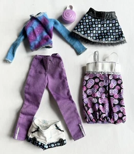 Barbie Puppe Fashion Fever N4855 Kleidung Konvolut und Handtasche von 2009 - Bild 1 von 9