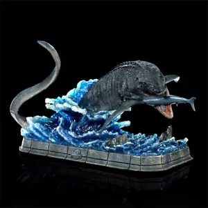Mysterymuseum Iron Studios Die Welt der Dinosaurier Mosasaurierstatue Jurassic World - Bild 1 von 15
