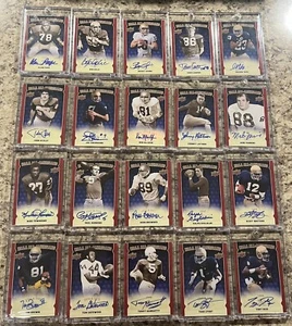 2013 Upper Deck NOTRE DAME Complete NCAA All-Americans 20 Autos Set Tim Brown - Picture 1 of 2