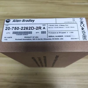 Nuevo sellado de fábrica Allen-Bradley 20-750-2262D-2R PF750 IO MODULE 207502262D2R - Imagen 1 de 3