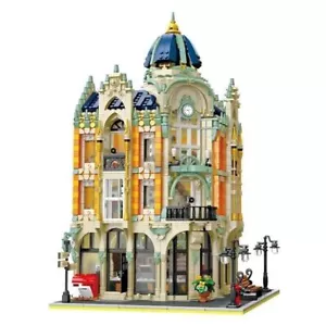 New Corner Post Office Modular Building Blocks Bricks Set For Adults 4030 Pcs - Picture 1 of 10