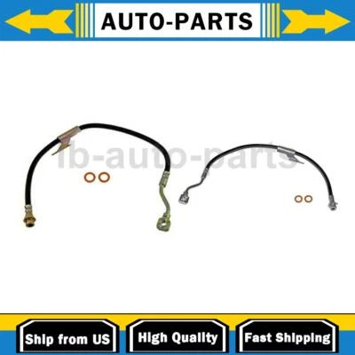 Manguera de freno delantera 2x para Chevrolet Tahoe 1995-2000 5,7 L tracción trasera Foto 1 de 4