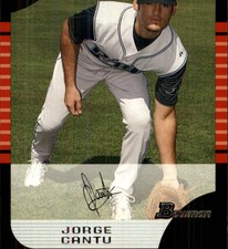 2005 Bowman Draft Baseball #22 Jorge Cantu