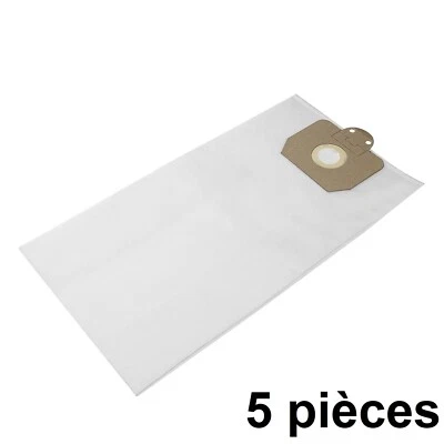 NIKOSBAGS 5x sacs solides tissus pour aspirateur Taski: Bora 12