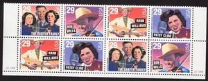 Scott #2774a (2771-74) Country & Western Plate Block of 8 Stamps - MNH Bottom - Picture 1 of 1