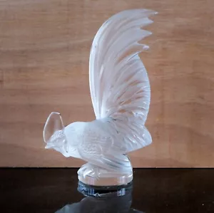GALLO ZODIACAL PISAPAPELES COQ NAIN DE LALIQUE FRANCE - Imagen 1 de 15