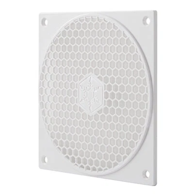 Silverstone FF121W White Colored 120mm Fan Filter with Honeycomb Grille - Image 1 of 4