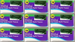 9 Pack HALSA Refill Tissues for Tempo Car Visor Tissue Holder - Picture 1 of 12