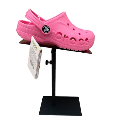 Crocs Little Girls Slip on Clogs Size 11 Pink Water Friendly Lightweight & Comfy - Image 1 of 4