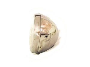 Universal 7" Chrome Headlight Cafe Racer / Tracker / Bobber - Picture 1 of 2