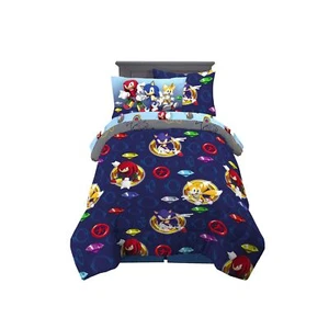 Franco Set di Biancheria da Letto per Bambini Super Morbida Trapuntino e Lenzuola con Finta, 5 Pezzi Twi... - Foto 1 di 6