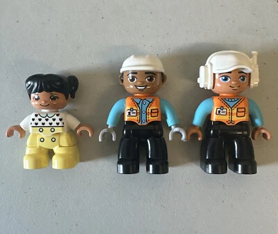 Lego Duplo Figures Little Boy Girl  Lot of 3 - Image 1 of 2