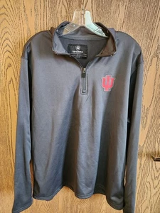 Top of the World Herren Fleece Viertel Reißverschluss Strumpfhose Indiana University Logo Large - Bild 1 von 4