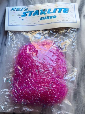 De colección Nuevo REI Starlite Shred Brillante/Caliente Rosa Iridiscente Cesta Relleno Foto 1 de 4