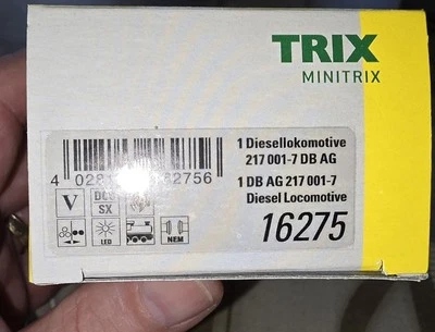 Minitrix 16275 DB Diesellok BR 217 001-7, Digital, Sound - Bild 1 von 4