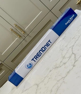 TRENDnet TC-P24C6 24-Port Rackmount Patch Panel *New Unused* - Image 1 of 4