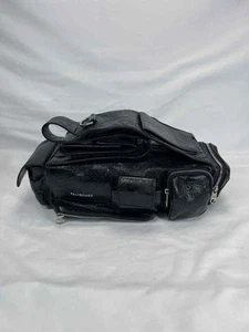 Balenciaga Superbusy Sling Bag XS in Black Arena Lambskin SPB-JB 352370 - Picture 1 of 14