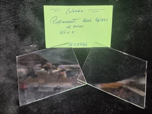 COLUMBIA REPLACEMENT REEL GLASS COLUMBIA SLOT MACHINE ANTIQUE SLOT GLASS #CRRG2 - Picture 1 of 4