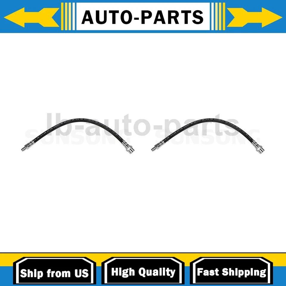 Линия переднего тормозного шланга 2x для 1990 1991 1992 1993 Mercedes-Benz 500SL 5,0 л - Изображение 1 из 4