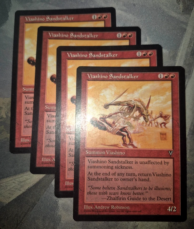 Viashino Sandstalker Visions Regular x4 Playset MTG - Image 1 of 1