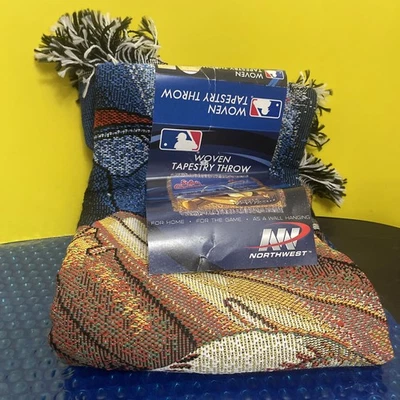 St Louis Cardinals MLB Woven Tapestry Throw Blanket 48x60 Arch Glove Helmet - Image 1 of 4